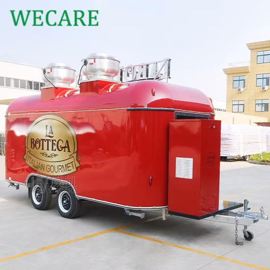 Wecare Smart Design Mobile Concession Food Carts Trailer Compra Remorque Food Truck Cozinha totalmente equipada para venda nos EUA