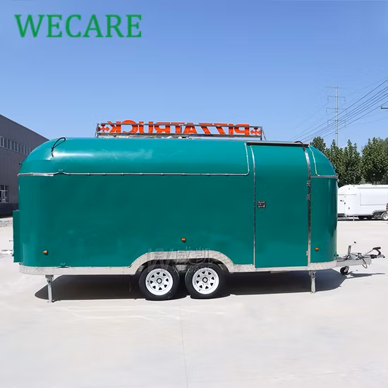 Wecare Catering Foodtruck Concession Food Trailers Mobile Food Truck para venda na Europa