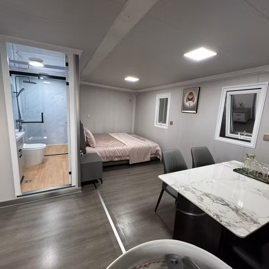 Escritórios modulares de contêineres personalizados de 20 pés e 40 pés/escritórios pré-fabricados de 20 pés