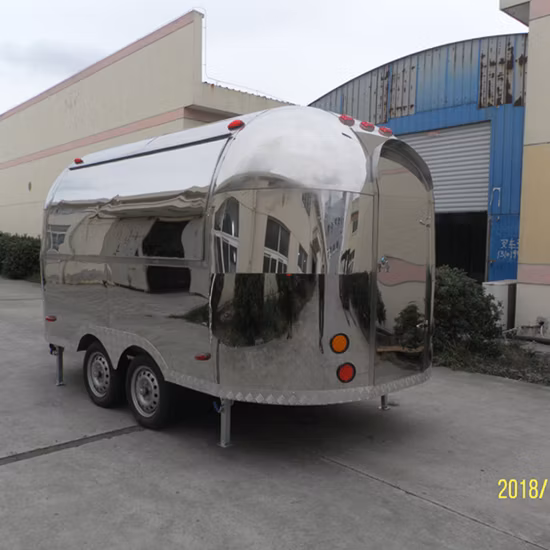 Caminhão de fast food personalizado para café e sorvete popular