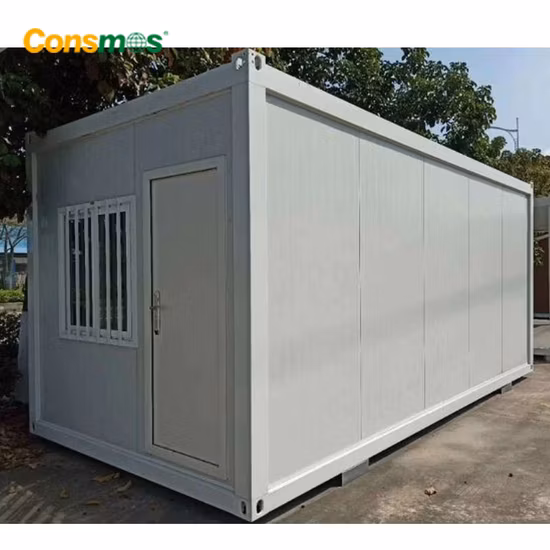 3X 40FT Prefab Modular Prefab Pré-fabricada Estrutura de Aço Portátil Container House.